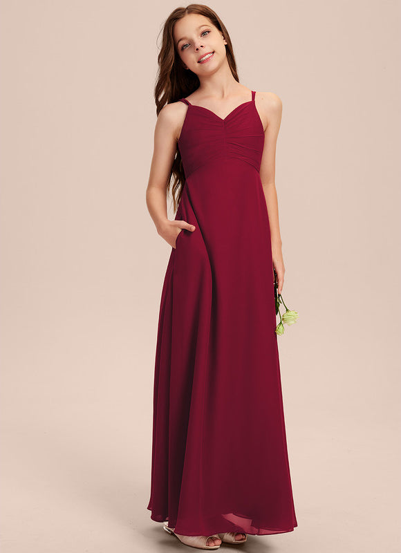 Robe Cérémonie Longue Vert Deau - gallery 5