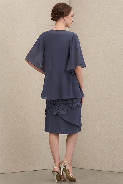 Robe Cérémonie Dentelle Sombre - gallery 3