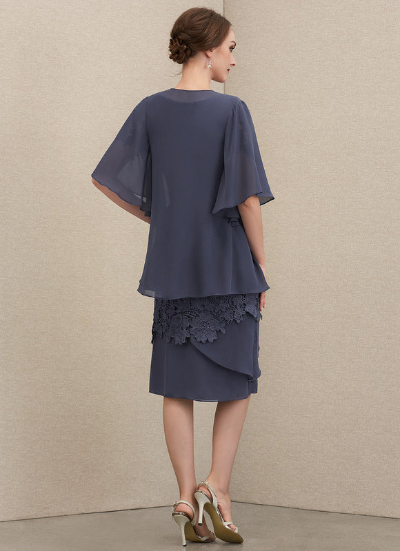 Robe Cérémonie Dentelle Sombre - gallery 3