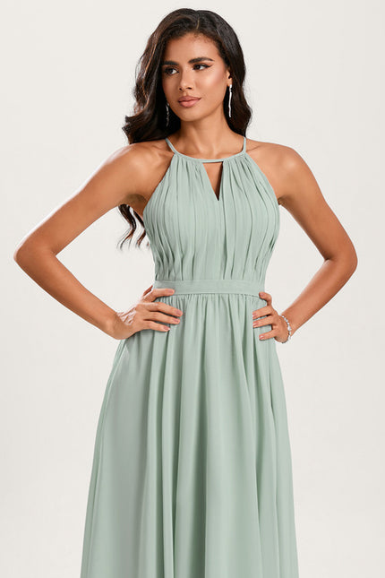 Robe Cérémonie Mousseline Asymétrique - gallery 5