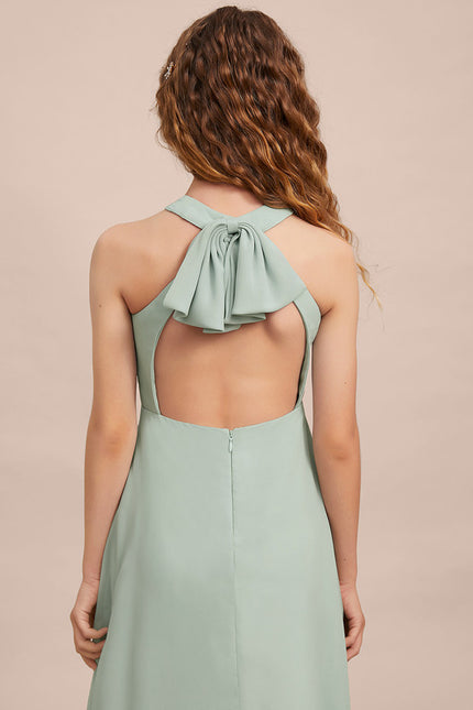 Robe Cérémonie Mousseline Jade - gallery 5