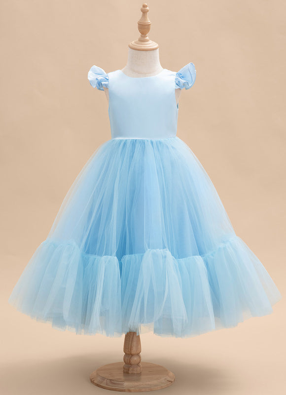 Robe Cérémonie Tulle Ciel - gallery 1