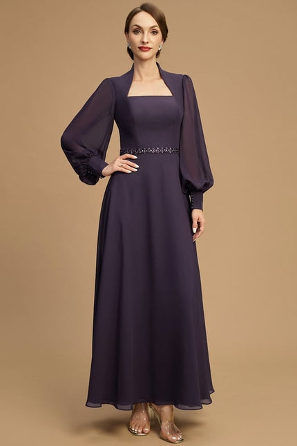 Robe Cérémonie Nocturne Élégante - gallery 1