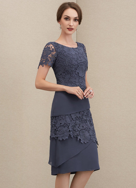 Robe Cérémonie Dentelle Sombre - gallery 5
