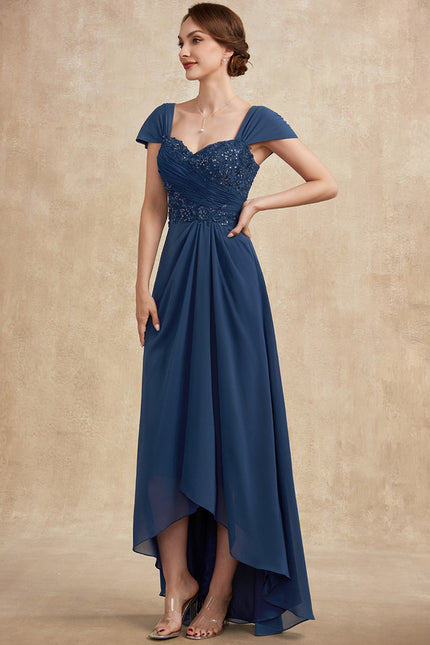 Robe Cérémonie Ajourée Marine - gallery 6