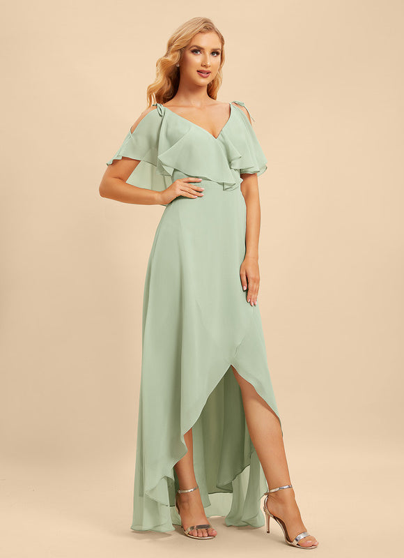 Robe Cérémonie Fluide Marine Élégante - gallery 6