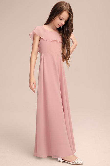 Robe Cérémonie Volants Bordeaux - gallery 3