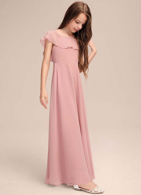 Robe Cérémonie Volants Bordeaux - gallery 3