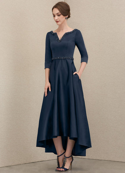 Robe Cérémonie Nuit Étoilée Satinée