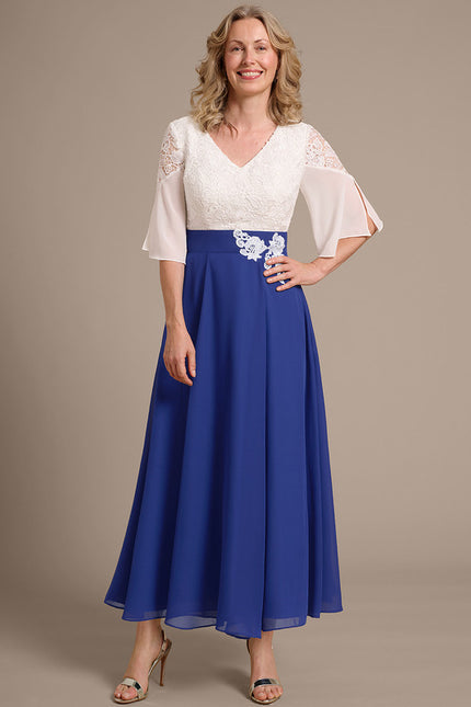 Robe Bleu Roi Ceremonie