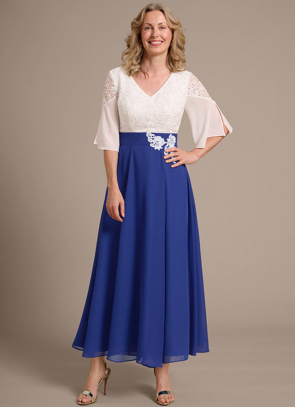 Robe Bleu Roi Ceremonie