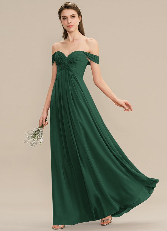 Robe Cérémonie Élégante À Décolleté - gallery 3