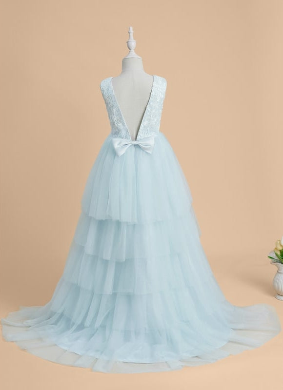 Robe Cérémonie Tulle Cascade - gallery 3