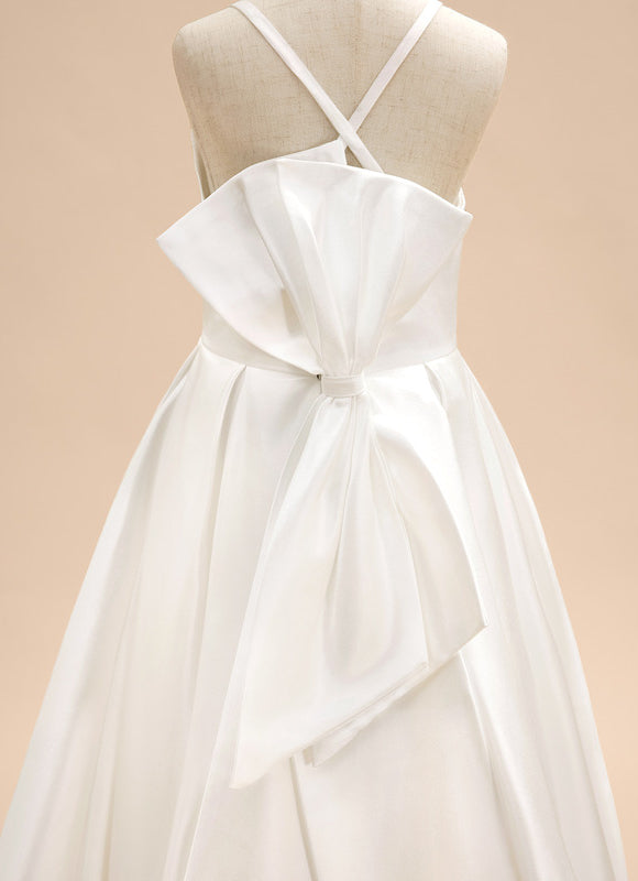 Robe Blanche Grande Taille Ceremonie - gallery 6