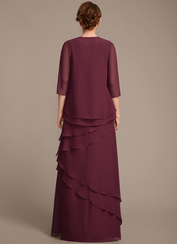 Robe Cérémonie Cascade Prune - gallery 4
