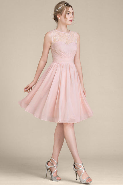 Robe Cérémonie Élégance Poudrée