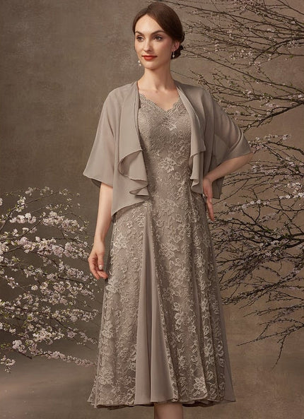 Robe Cérémonie Dentelle Marine