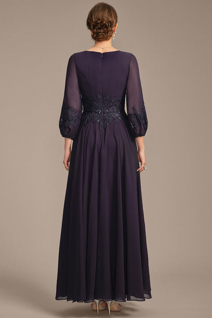 Robe Cérémonie Élégante Dentelle - gallery 1