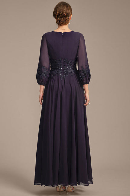 Robe Cérémonie Élégante Dentelle - gallery 1