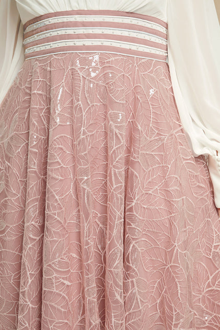 Robe Cérémonie Florale Éclatante - gallery 9