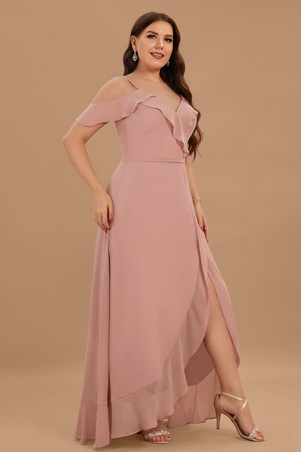Robe Cérémonie Fluide Marine Élégante - gallery 7