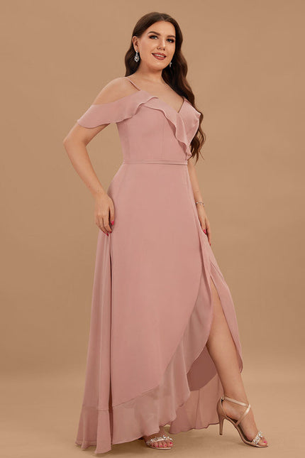 Robe Cérémonie Fluide Marine Élégante - gallery 7