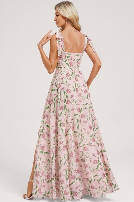 Robe Cérémonie Mousseline Verte - gallery 4