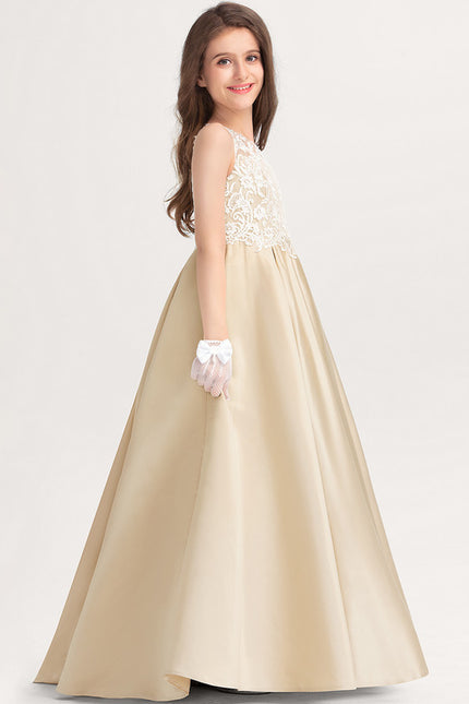 Robe Ceremonie Fille Dorée - gallery 4