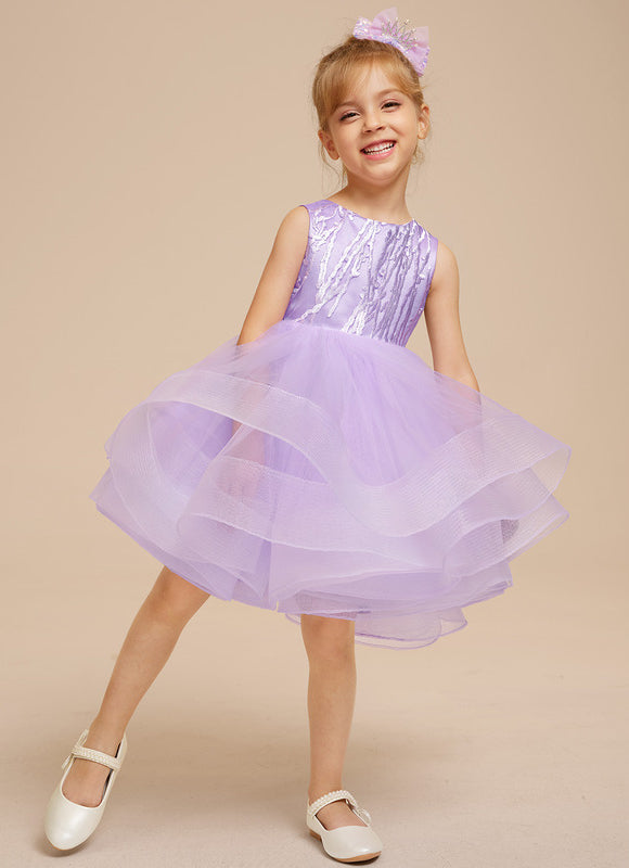 Robe Cérémonie Tulle Lavande - gallery 2