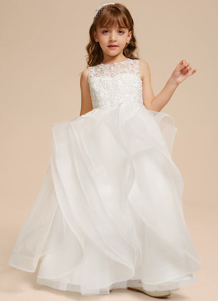 Robe Cérémonie Tulle Ivoire