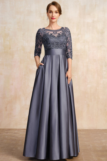 Robe Ceremonie Gris Perle - gallery 2