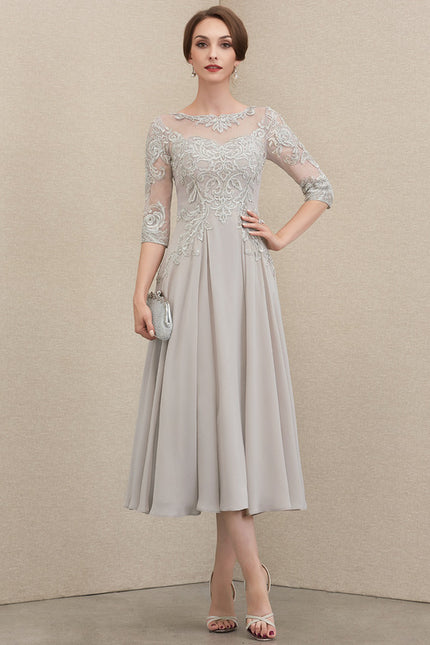 Robe Cérémonie Élégance Argentée - gallery 2