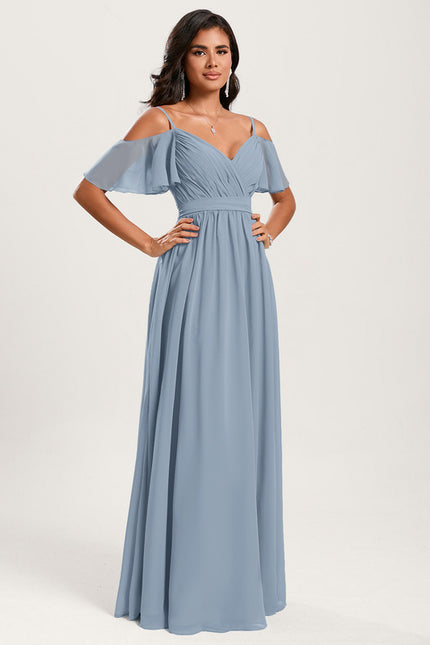 Robe Ceremonie Bleu Clair - gallery 4