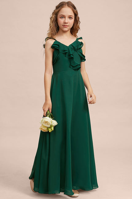 Robe Cérémonie Longue Vert Deau - gallery 3