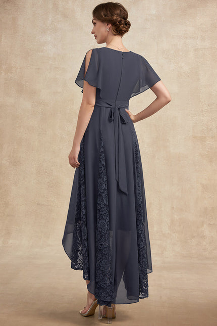 Robe Cérémonie Vaporeuse Dentelle - gallery 5