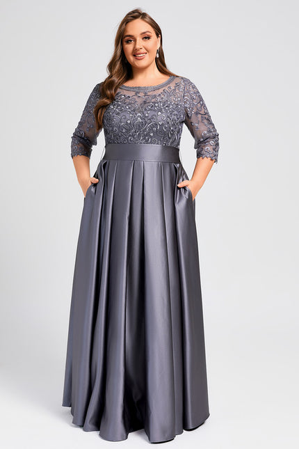 Robe Ceremonie Gris Perle - gallery 9