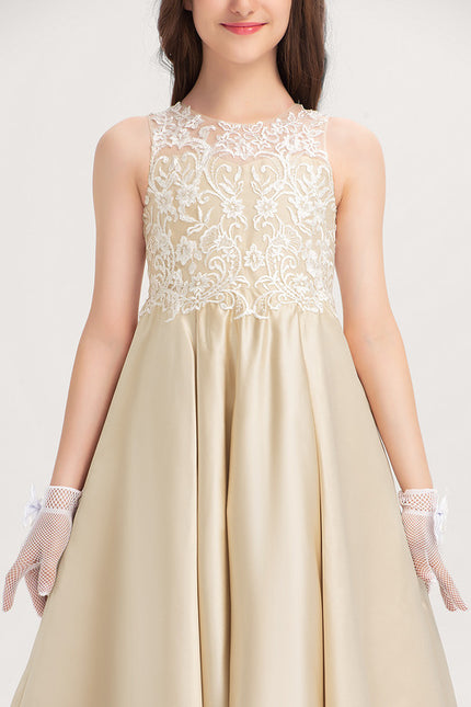 Robe Ceremonie Fille Dorée - gallery 6