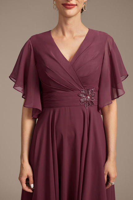 Robe Cérémonie Vaporeuse Bicolore Élégante - gallery 6