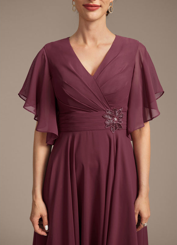 Robe Cérémonie Vaporeuse Bicolore Élégante - gallery 6