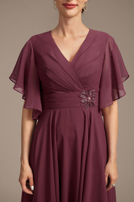 Robe Cérémonie Vaporeuse Bicolore Élégante - gallery 6
