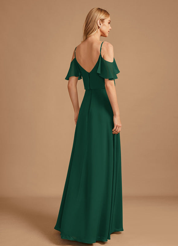 Robe Cérémonie Longue Volants Rose - gallery 6