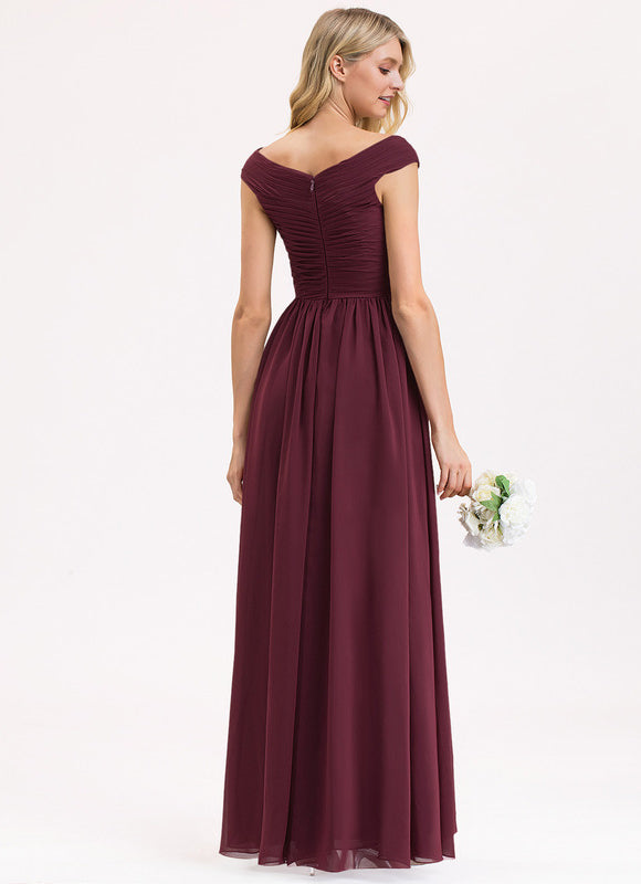 Robe Cérémonie Élégante À Décolleté - gallery 3