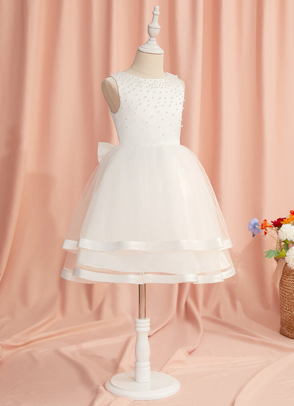 Robe Cérémonie Tulle Crème - gallery 4