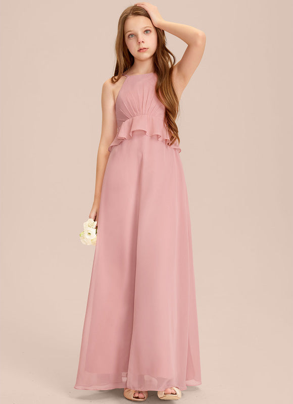Robe Cérémonie Longue Froncée - gallery 3