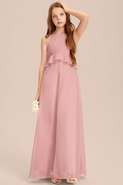 Robe Cérémonie Longue Froncée - gallery 3