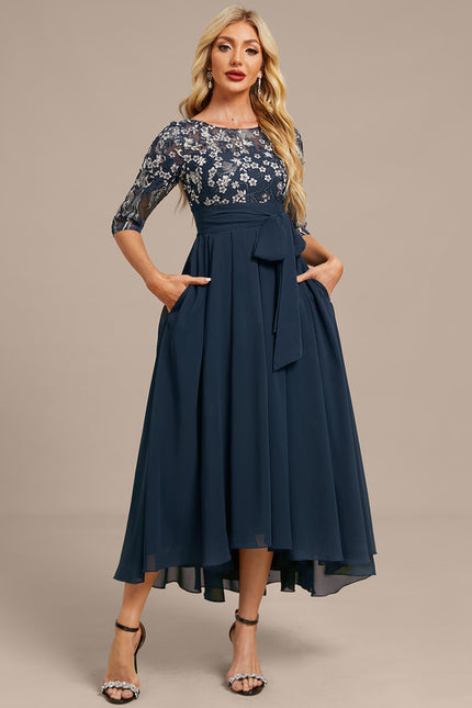 Robe Ceremonie Avec Manches - gallery 3