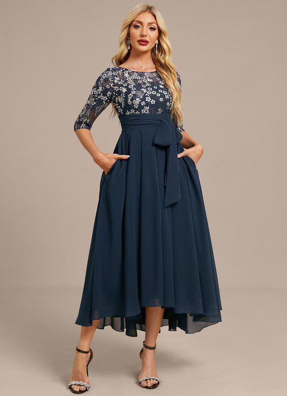 Robe Ceremonie Avec Manches - gallery 3