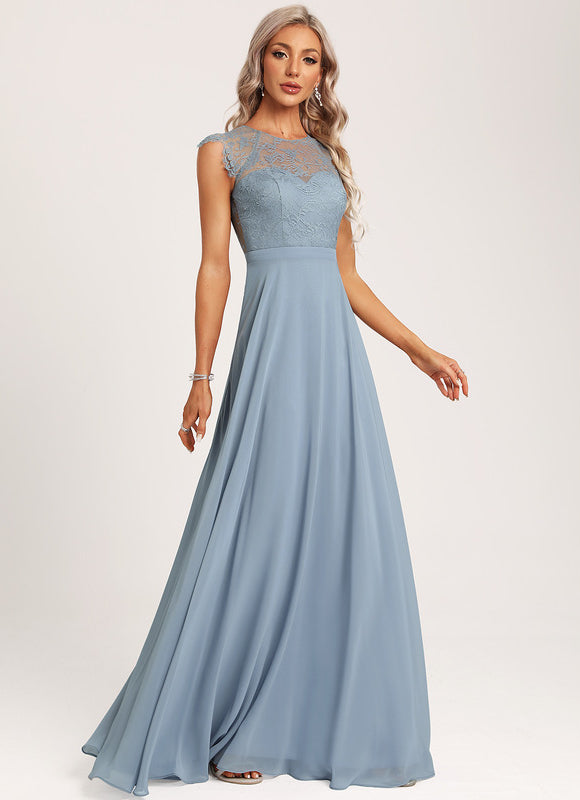 Robe Cérémonie Flottante Élégante - gallery 1