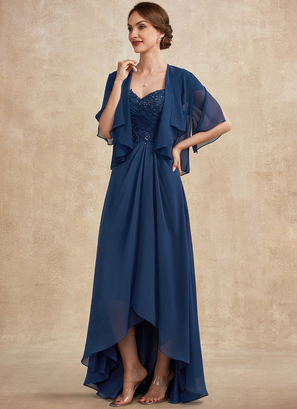 Robe Cérémonie Ajourée Marine - gallery 2