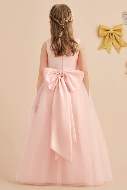 Robe Cérémonie Enfant Rose Douce - gallery 5
